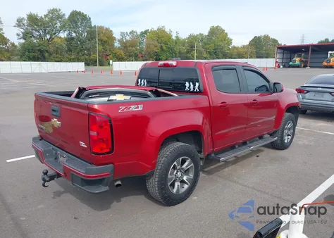 2016 Chevrolet Colorado Z71 from USA, damaged, VIN 1GCGTDE3XG1155479